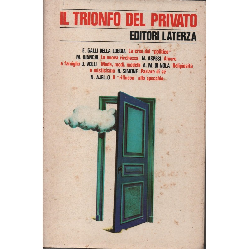 Il trionfo del privato