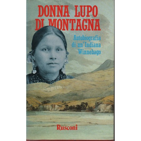 Donna lupo di montagna