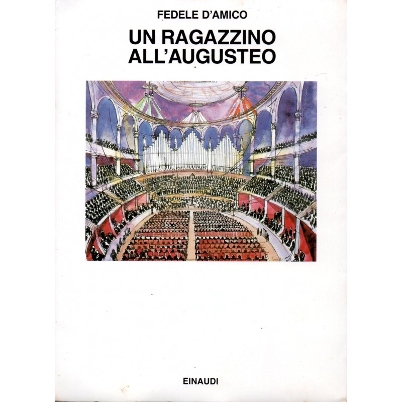 Un ragazzino all'augusteo