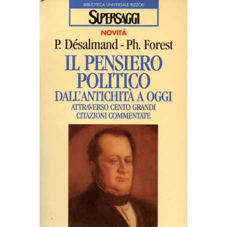Il pensiero politico dall'antichità a oggi