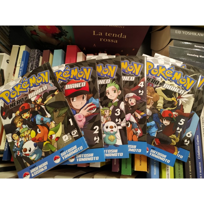 Pokemon nero e bianco 1-6
