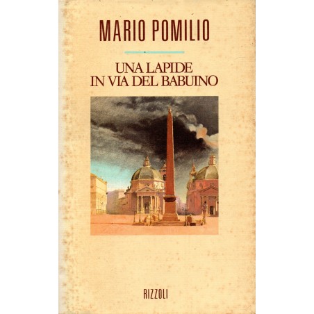 Una lapide in via del Babuino