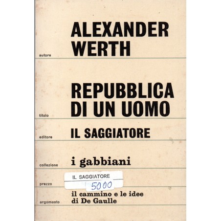 Repubblica di un uomo