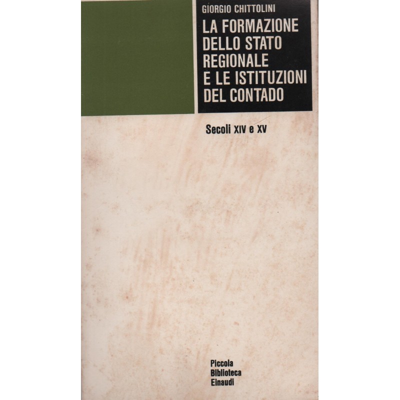 La formazione dello stato sociale e le istituzioni del contado
