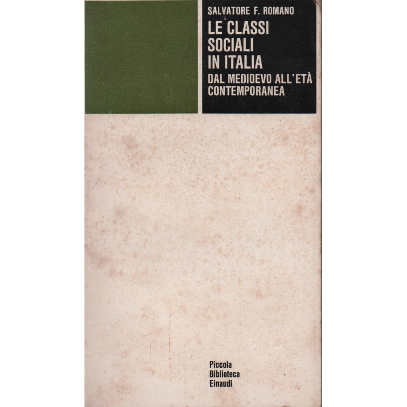Le classi sociali in Italia
