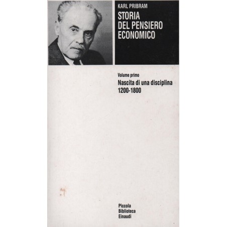 Storia del pensiero economico - volume primo
