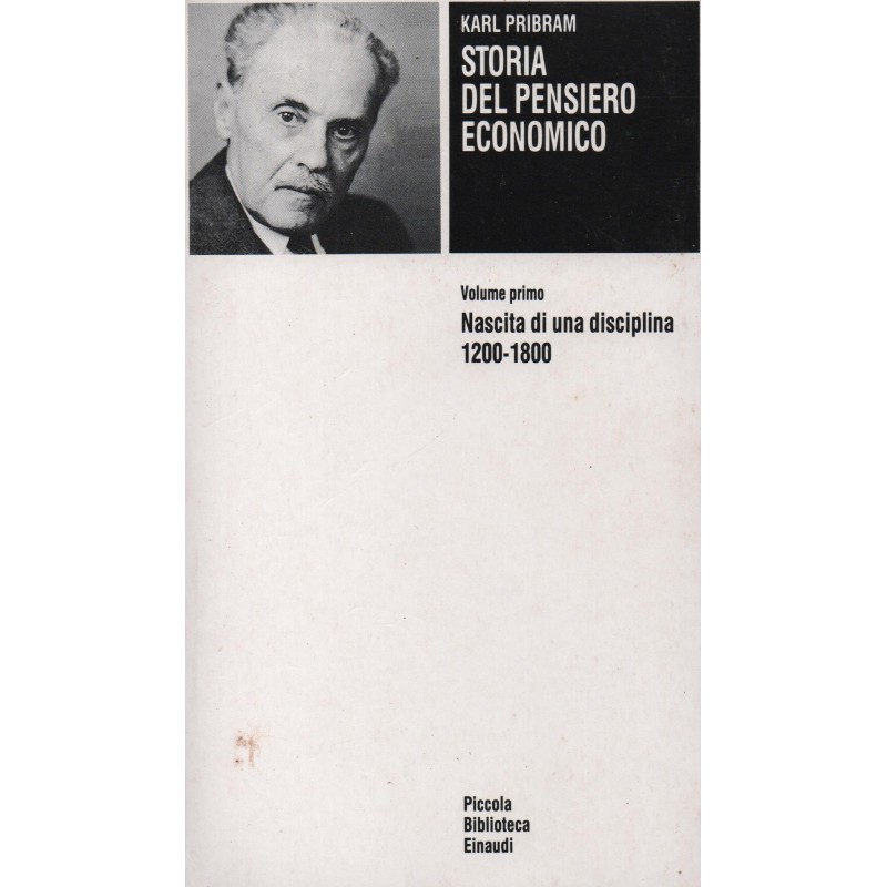 Storia del pensiero economico - volume primo