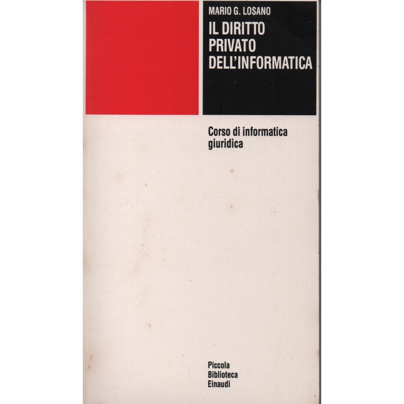Il diritto privato dell'informatica