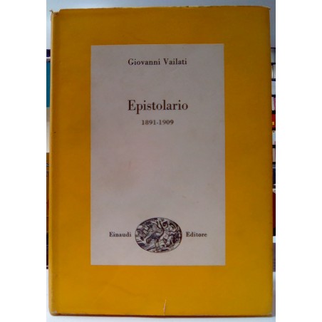 Epistolario di Giovanni Vailati