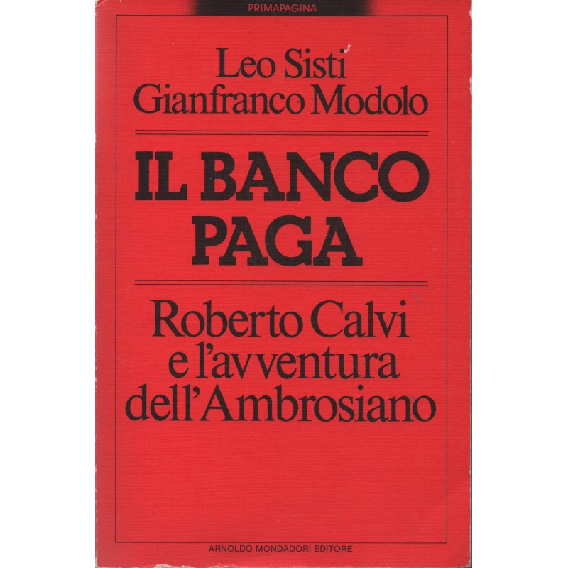 Il banco paga