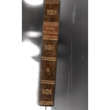 Reali rescritti volume II del 1819