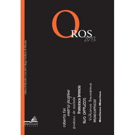Oros 2013 filosofia e critica delle idee