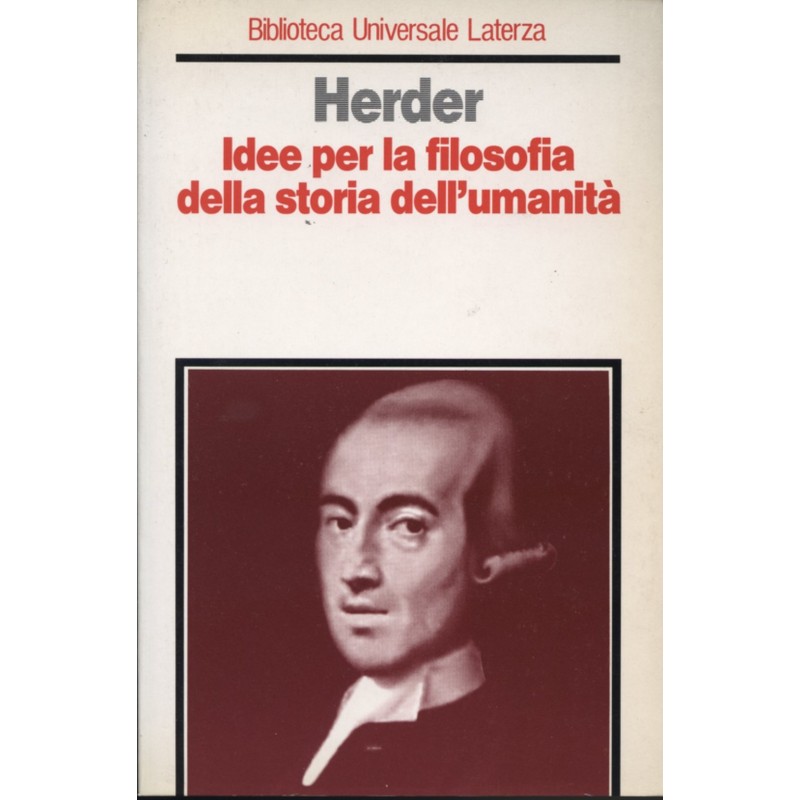 Idee per la filosofia della storia dell'umanità