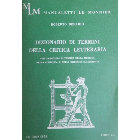 Dizionario di termini della critica letteraria