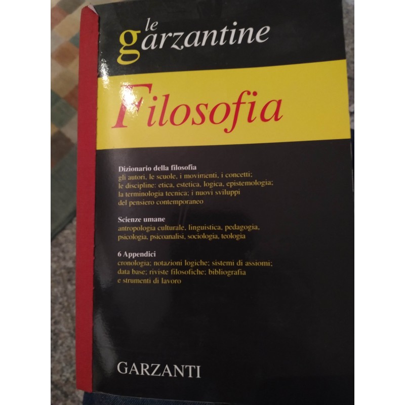 le Garzantine - Filosofia
