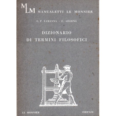 Dizionario di termini filosofici