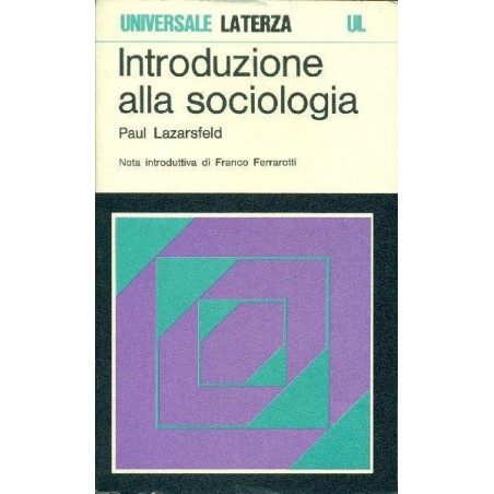 Introduzione alla sociologia