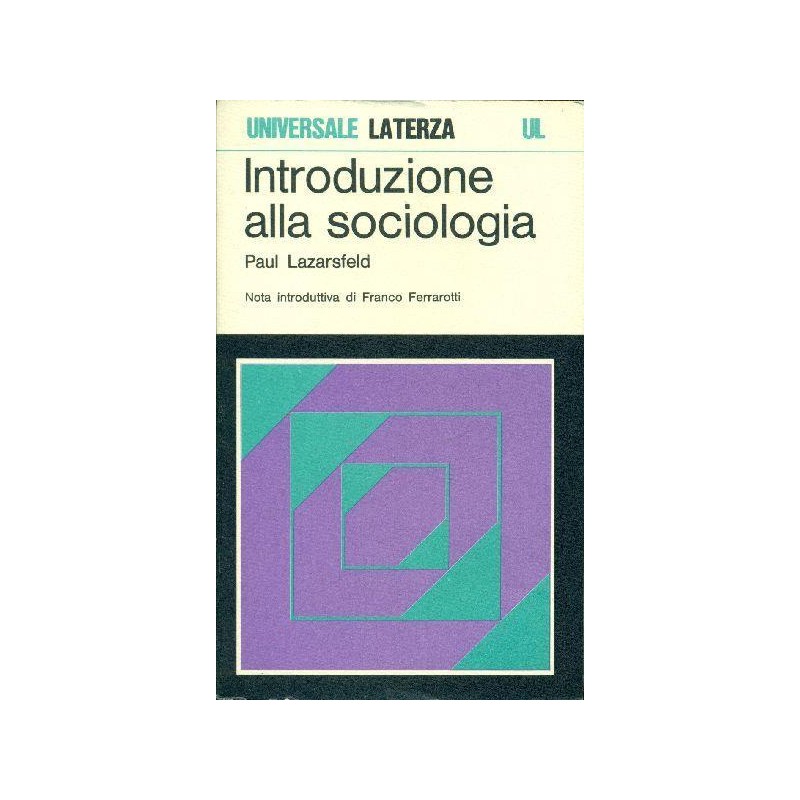 Introduzione alla sociologia