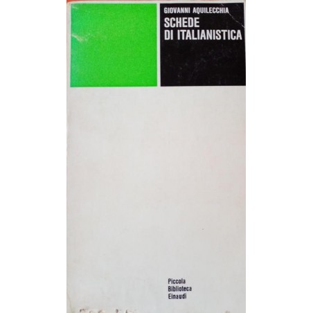 Schede di italianistica