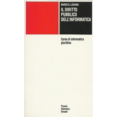 Il Diritto pubblico nell'informatica volume secondo