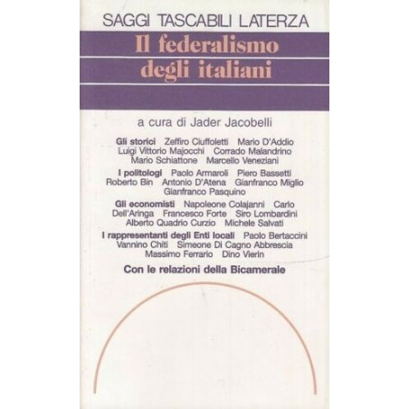Il federalismo degli italiani