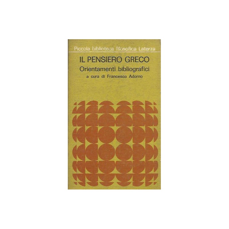 Il Pensiero greco