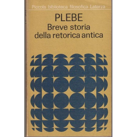 Breve storia della retorica antica
