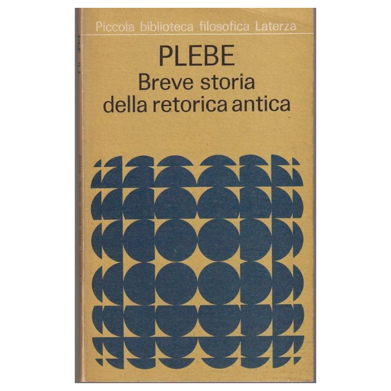 Breve storia della retorica antica