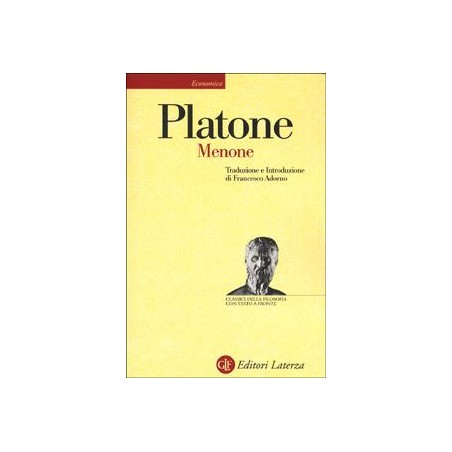 Menone. Testo greco a fronte