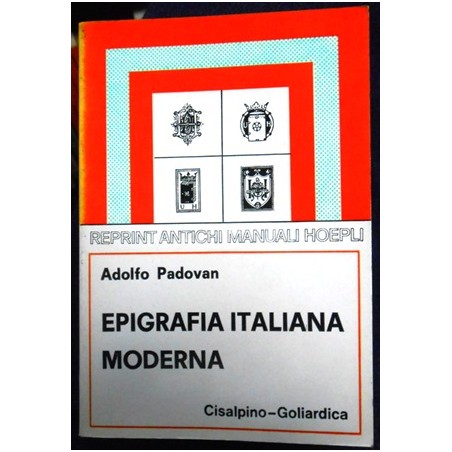 Epigrafia italiana moderna