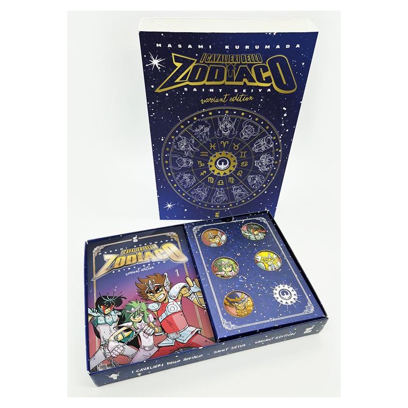 I cavalieri dello zodiaco. Saint Seiya. Final edition. Ediz. variant. Con Star card da collezione. Con 5 spillette. Vol. 1