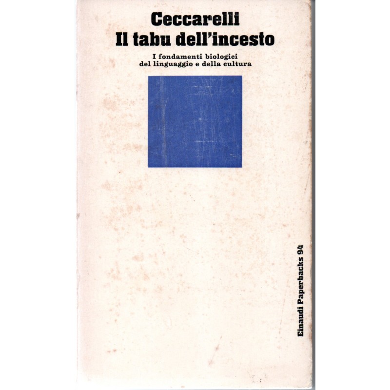 Il tabù dell'incesto