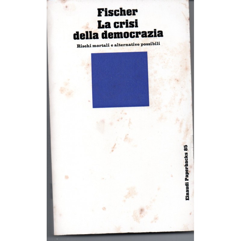 La crisi della democrazia