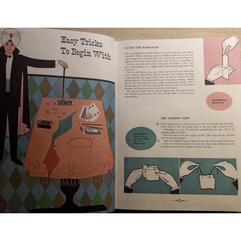The colour book of magic and simple tricks