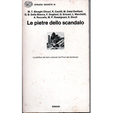 Le pietre dello scandalo