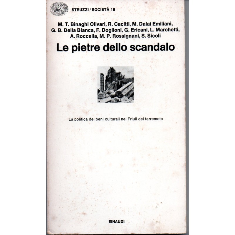 Le pietre dello scandalo