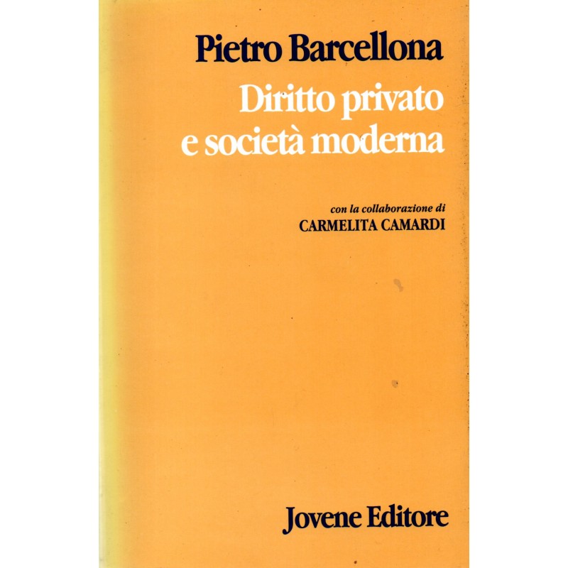 Diritto privato e società moderna