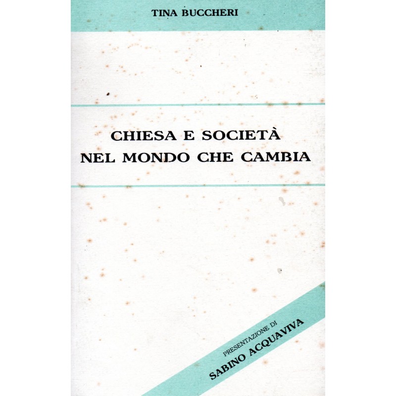 Chiesa e società nel mondo che cambia