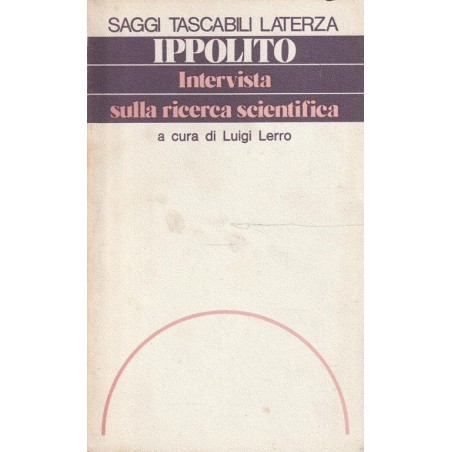 Intervista sulla ricerca scientifica di Ippolito