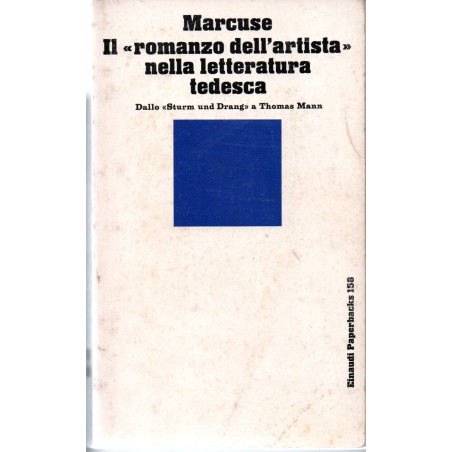 Il romanzo dell'artista nella letteratura tedesca