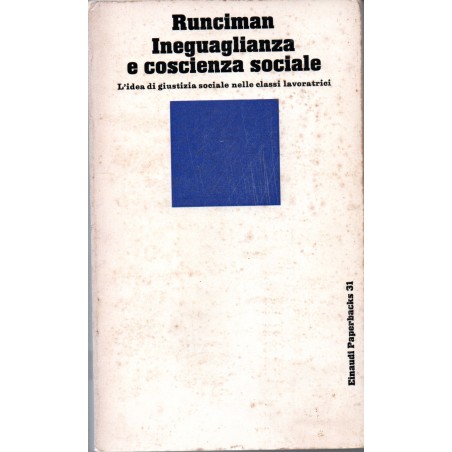 Ineguaglianza e coscienza sociale