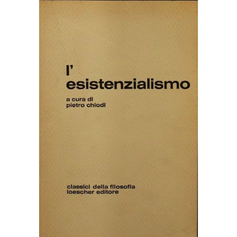 L'esistenzialismo