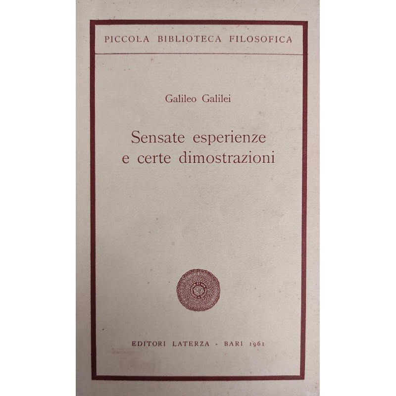 Sesate esperienze e certe dimostrazioni