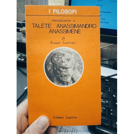 Introduzione a Talete, Anassimandro, Anassimene