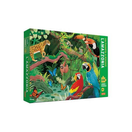 Un pianeta a rischio. L'Amazzonia. Ediz. a colori. Con puzzle