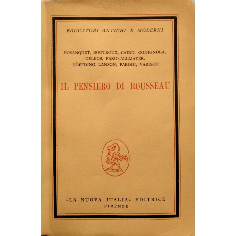Il pensiero di Rousseau