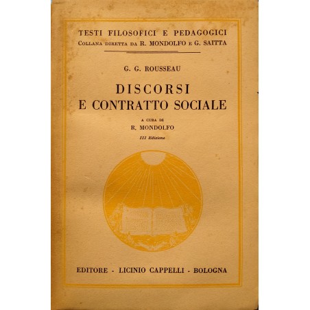 Discorsi e contratto sociale