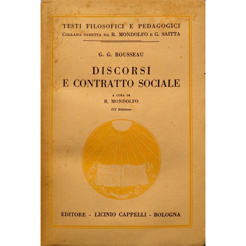 Discorsi e contratto sociale
