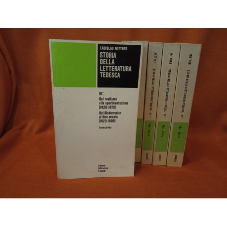 Storia della letteratura tedesca III - (5 volumi)