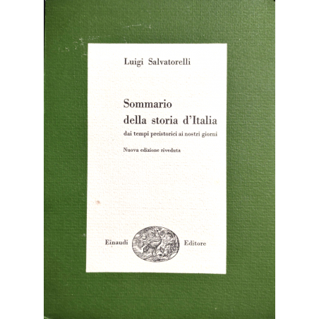 Sommario della storia d'italia